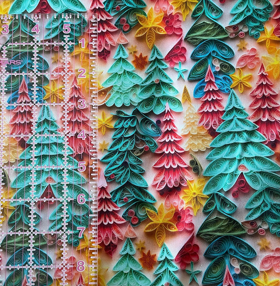 Thumbnail: Holiday Tree Cotton Woven