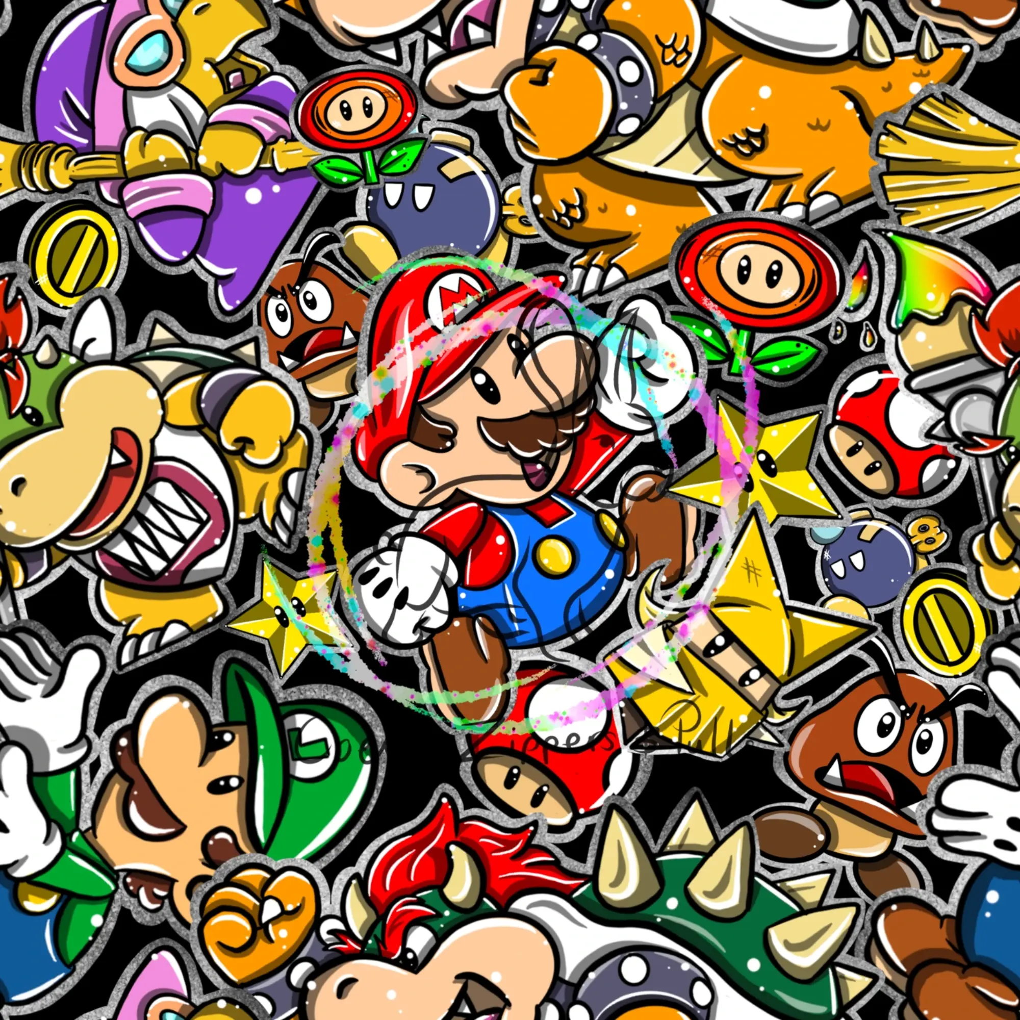 Stacked Super Gamers Vinyl