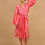 Thumbnail: ANNA KAFTAN DRESS  -  BEACH LOLLY