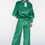 Thumbnail: Scarlett Pants Emerald Dobby