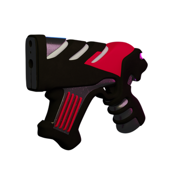 Phase gun Blender rig, by TOAnimate Academy.