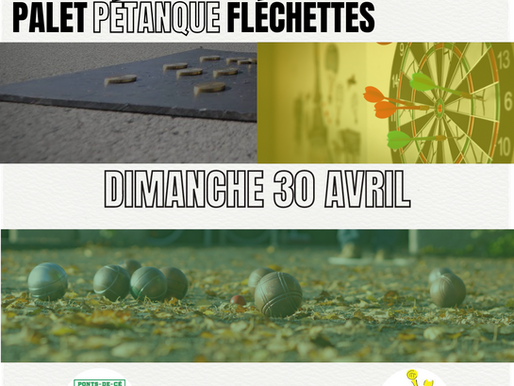Tournoi Palet Pétanque Fléchettes 