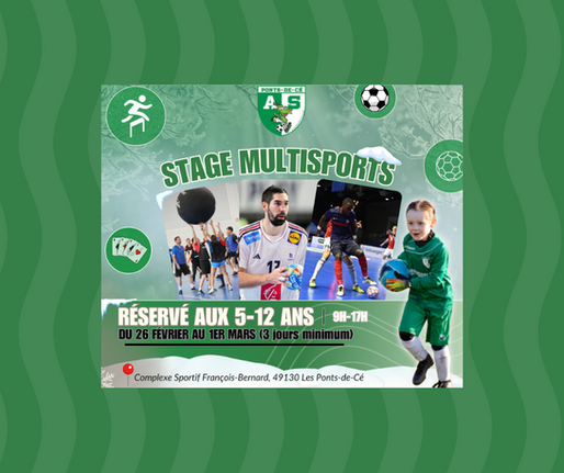 STAGE MULTISPORTS DE L'ASPC FOOTBALL