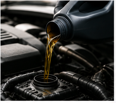 Car servicing & repairs Swiss Cottage: fresh oil change.