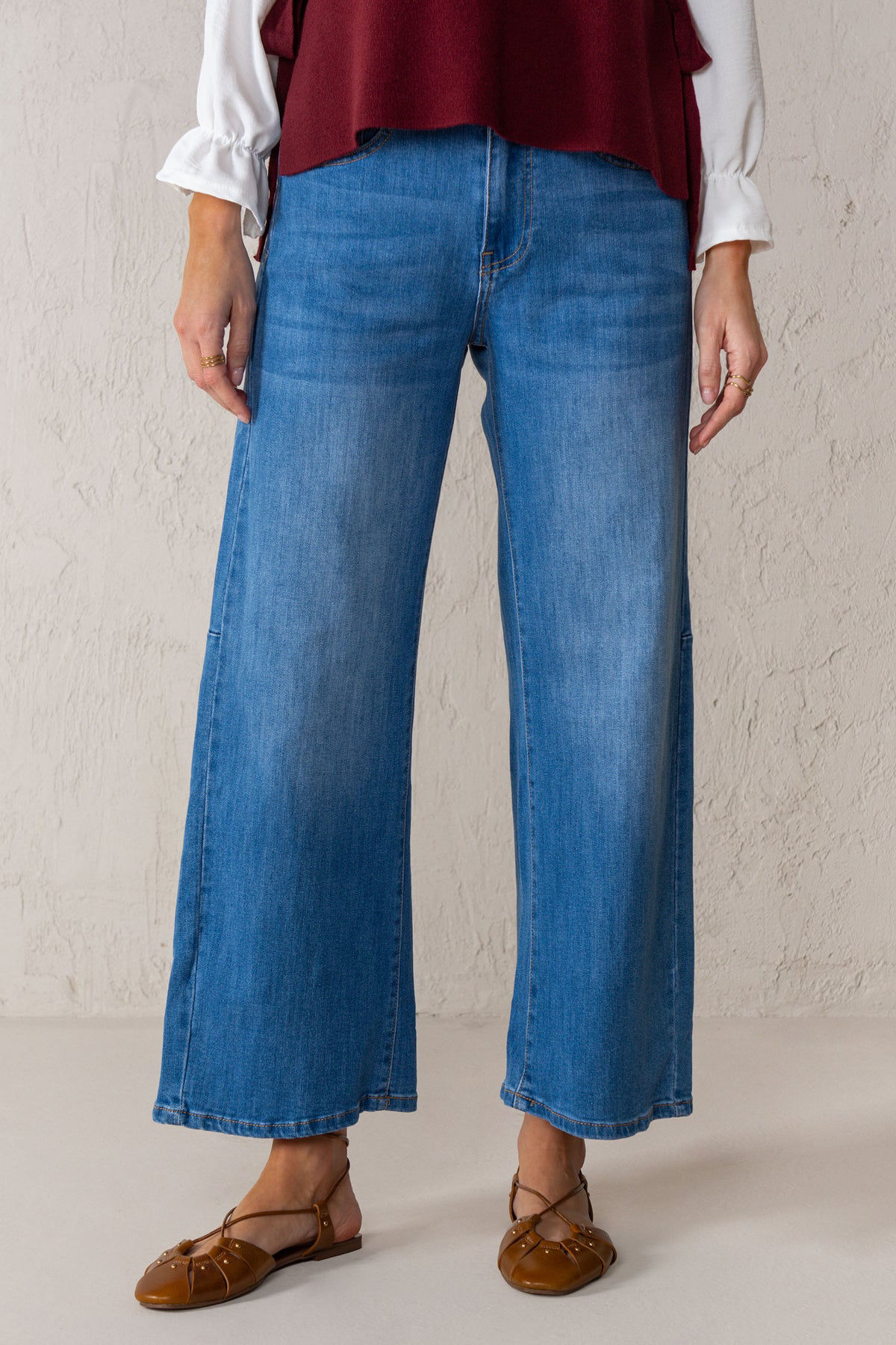 PATRICIA JEANS / MITTELBLAUER DENIM