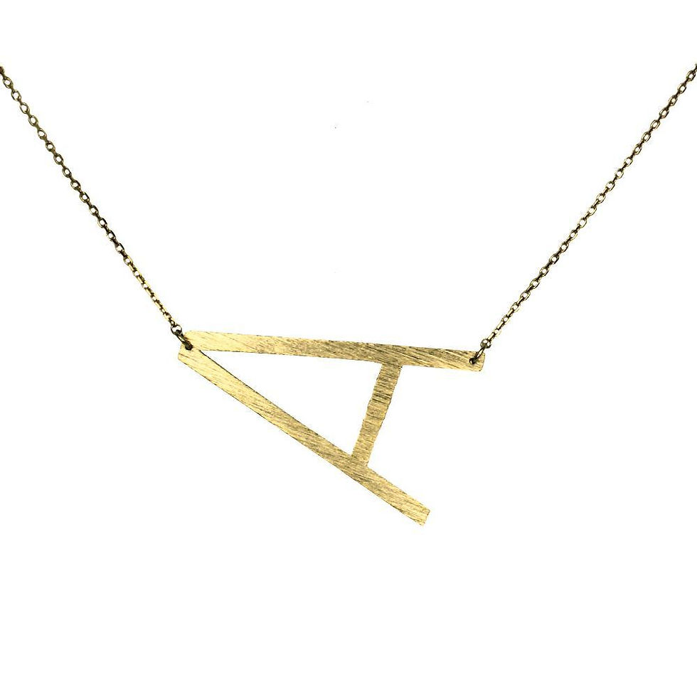 Miniatura: Collar con inicial de la colección Monogram