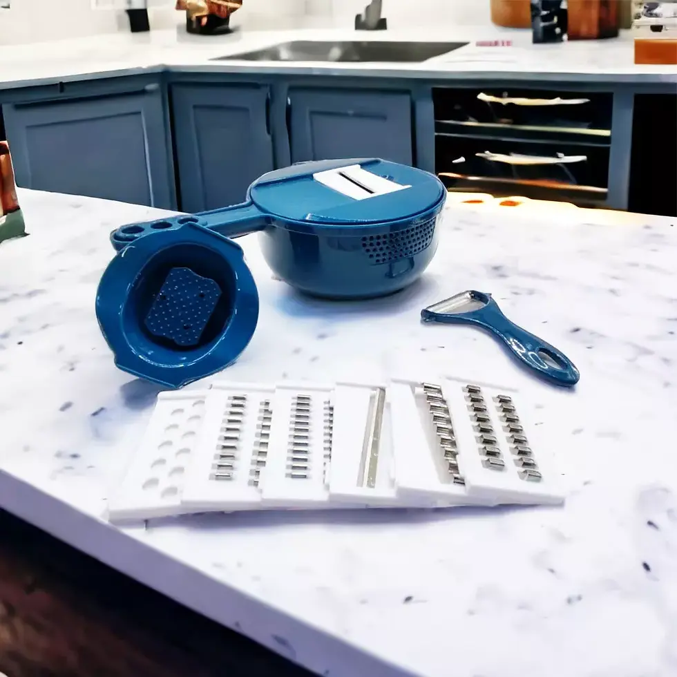 Miniatura: Kit cortador de verduras manual 12 en 1, modelo MAX-7701