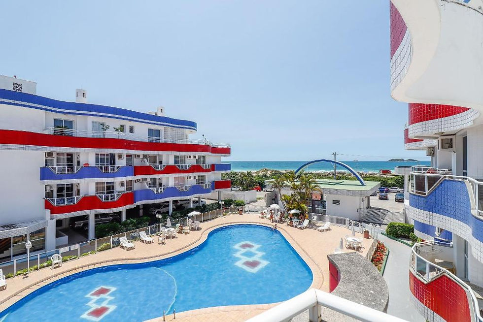 ¡Vacaciones Perfectas en Florianópolis! Apartamento de 1 Dormitorio con Churrasquera y Piscina para 6 Personas