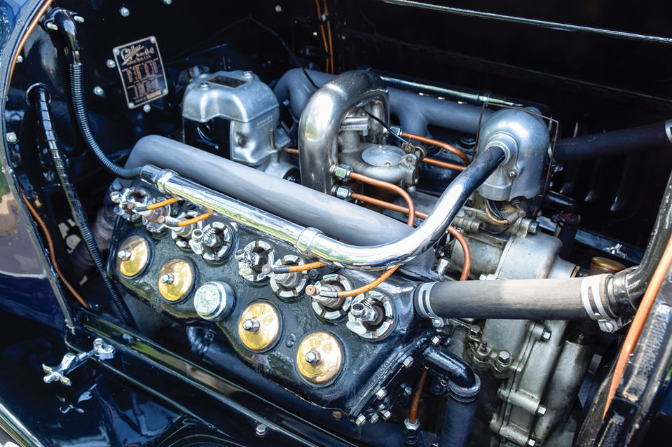 1917 Cadillac Type 55 Victoria Engine