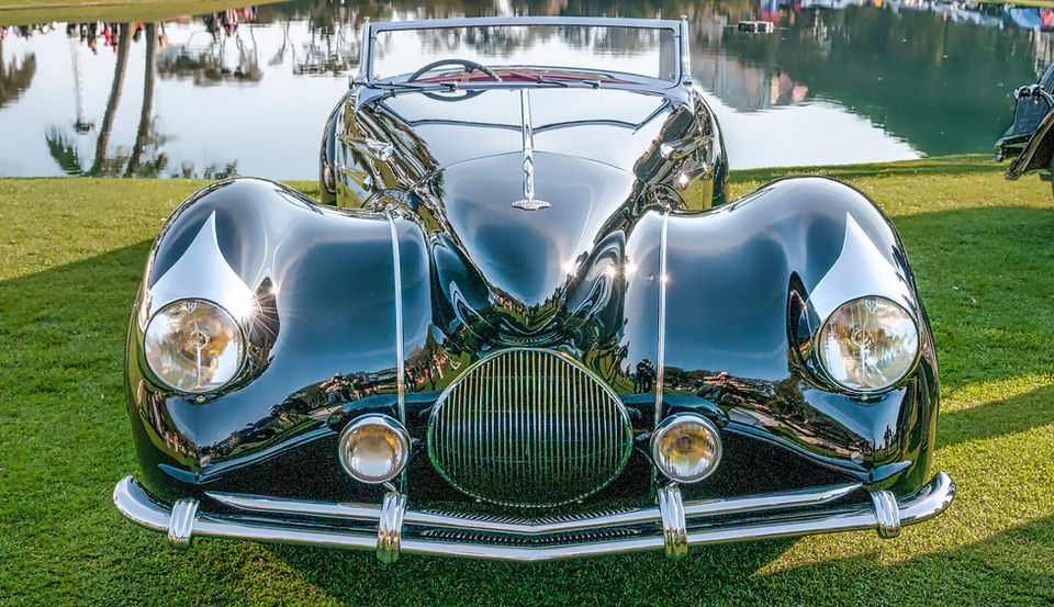 1947 Delahaye 135M Cover Girl by Prima