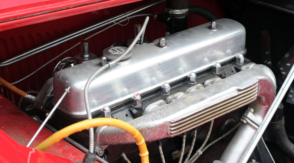 1937 Jaguar SS1 Fixed-Head Coupé  2 1/2-Liter Engine
