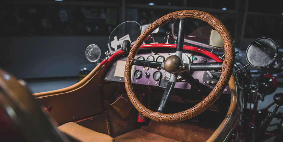 1924 Bentley 3-Litre Sports Two-Seater Interior