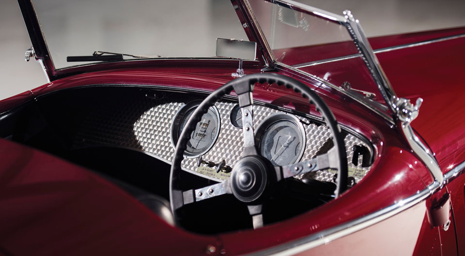 1935 Amilcar Type G36 Pegasé Boattail Roadster in the style of Figoni et Falaschi   Dash Board
