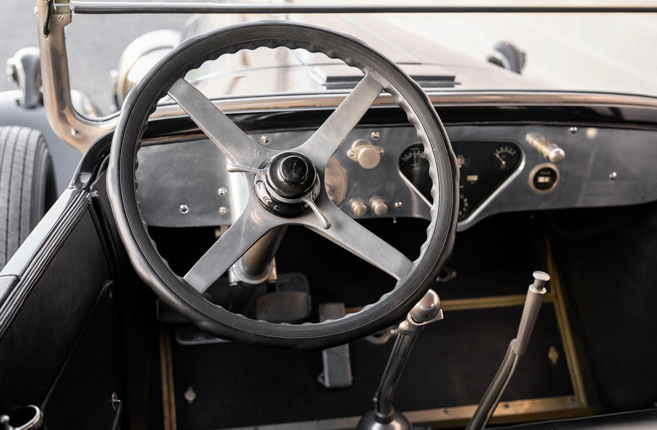 1922 Cunningham V4 Town Limousine Interior