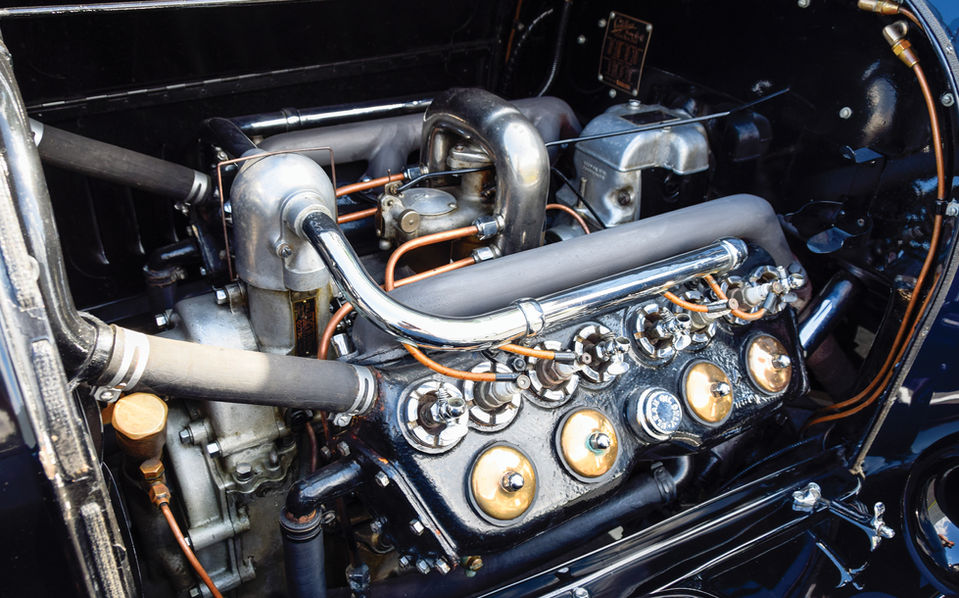 1917 Cadillac Type 55 Victoria Engine