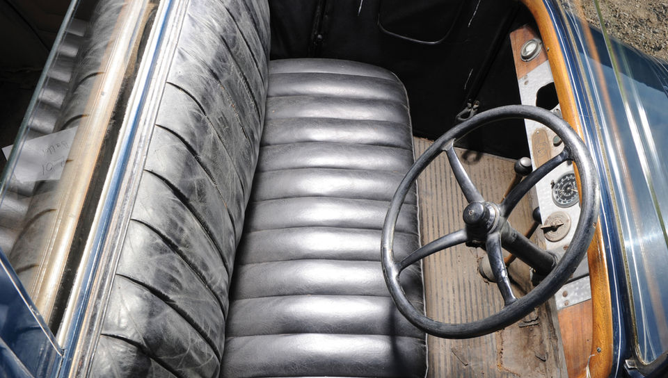1924 Ballot 2LT Open-Drive Limousine Interior