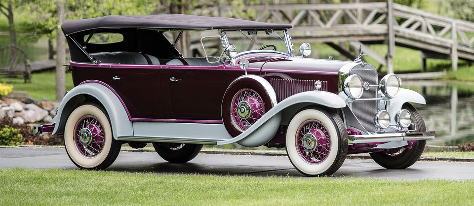 1931 LaSalle 345A Seven-Passenger Touring by Fleetwood