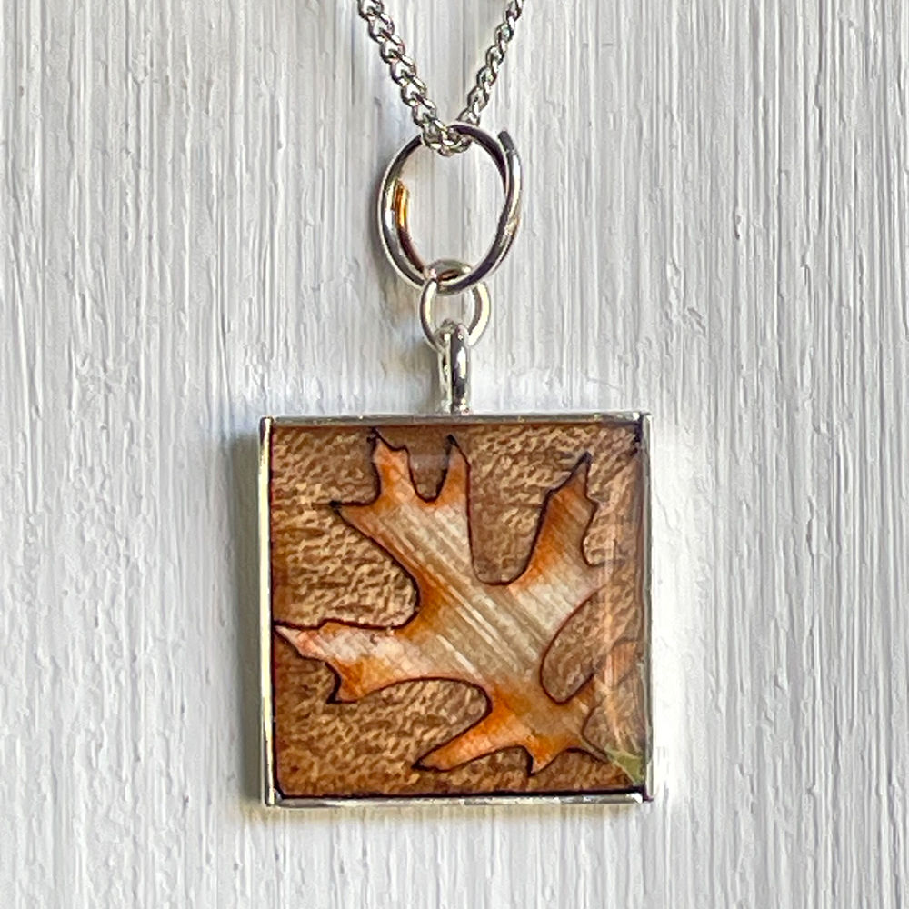 Oak Pendant, Square2
