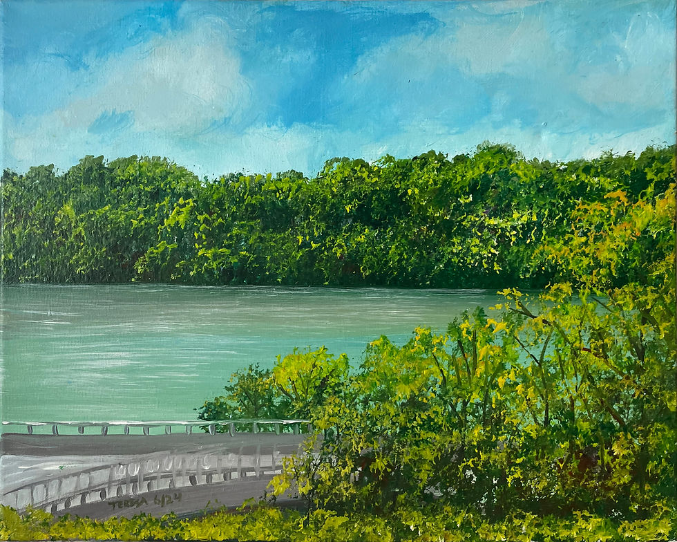 Hudson River View from the Hudson River Museum