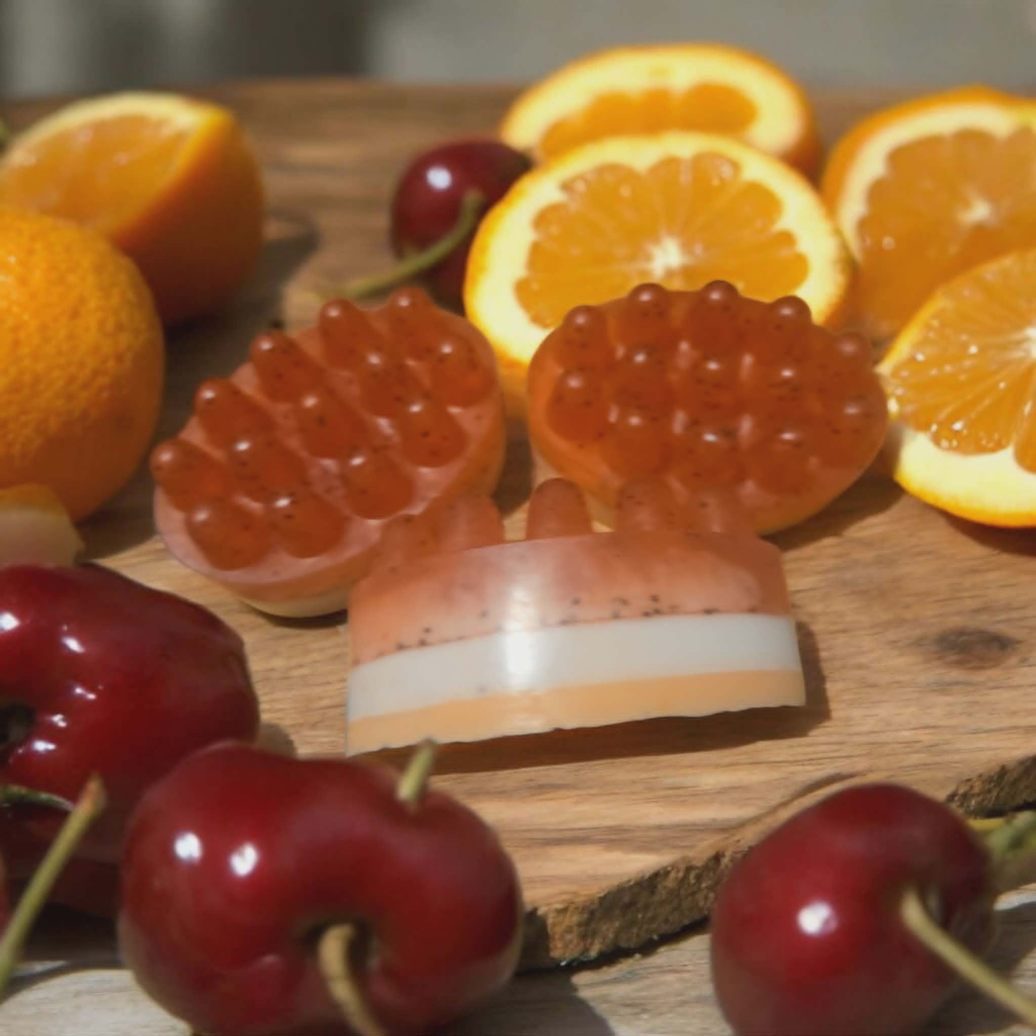 Cherry Bliss w/ Orange Cream