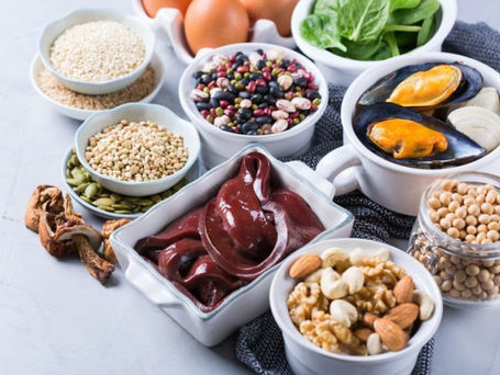 Alimentos contra la anemia
