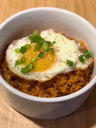 basic kimchi fried rice