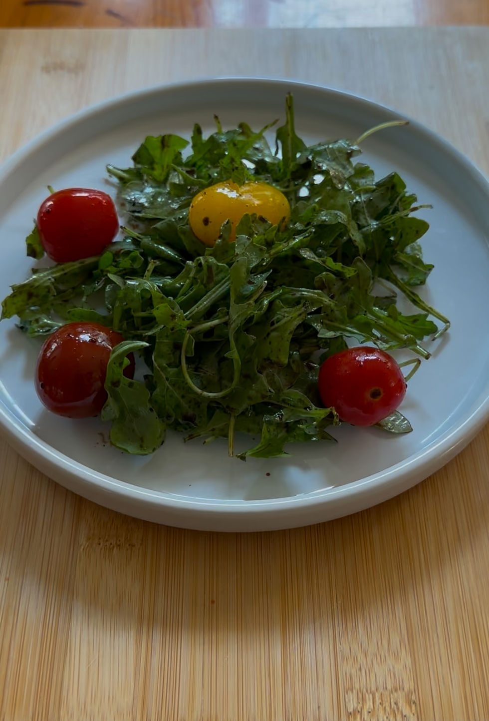 The simplest salad (lazy edition)  