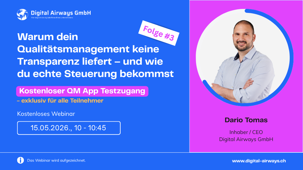 Warum dein Qualitätsmanagement keine Transparenz liefert – und wie du echte Steuerung bekommst