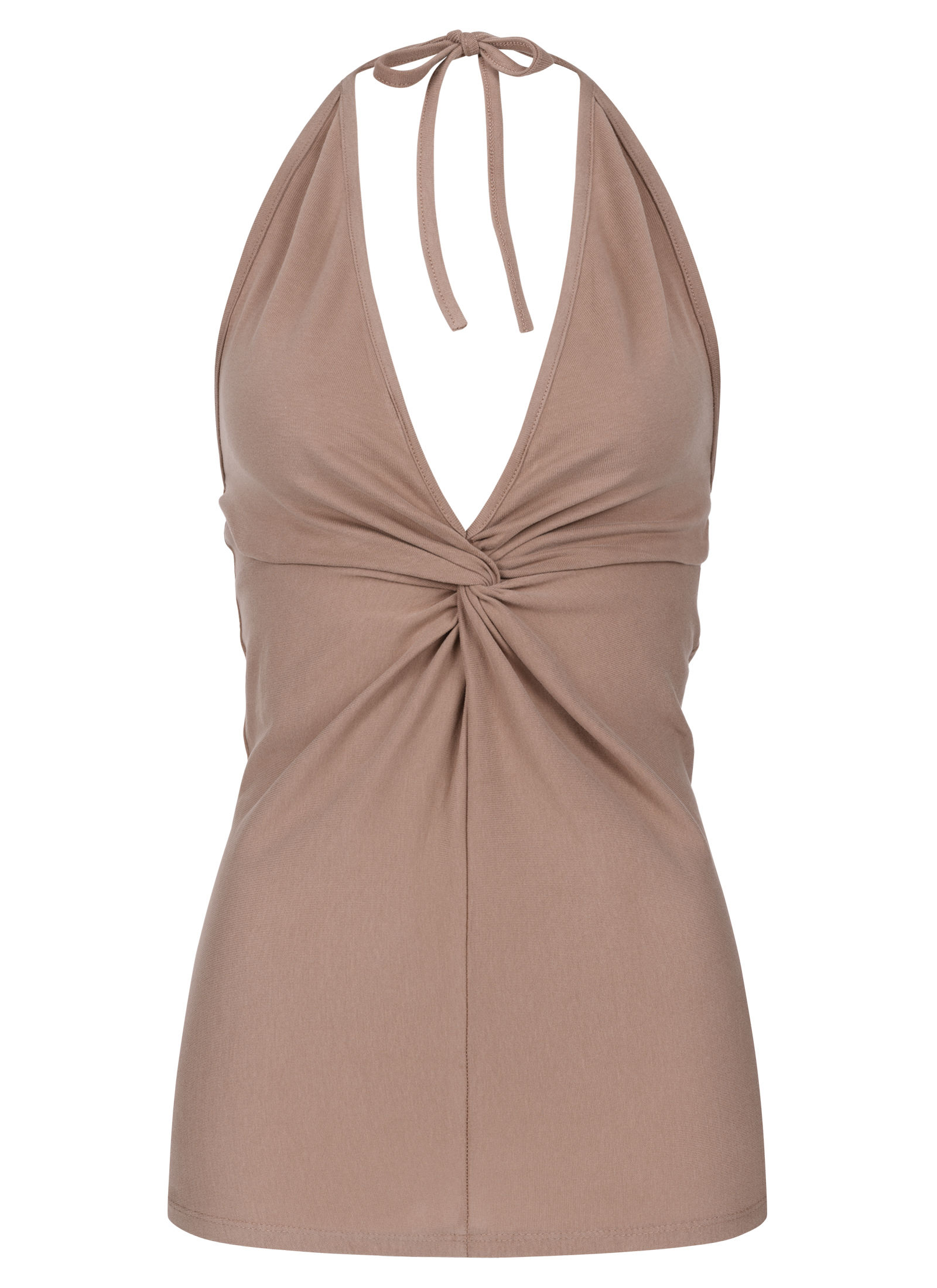 NECKHOLDER TOP ELIN IN DESERT