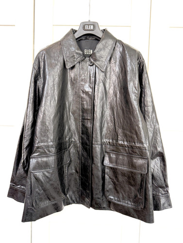 E.L.E.H VEGAN LEATHER JACKET | Shopthelook