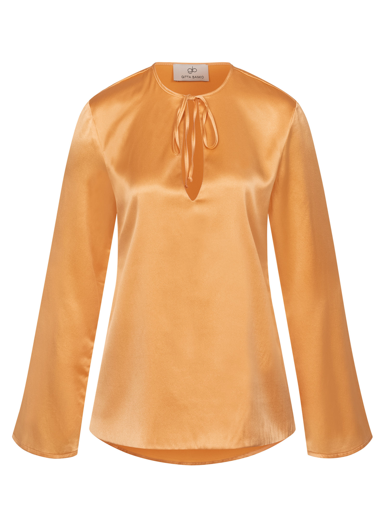 SILK BLOUSE TABEA IN HONEY