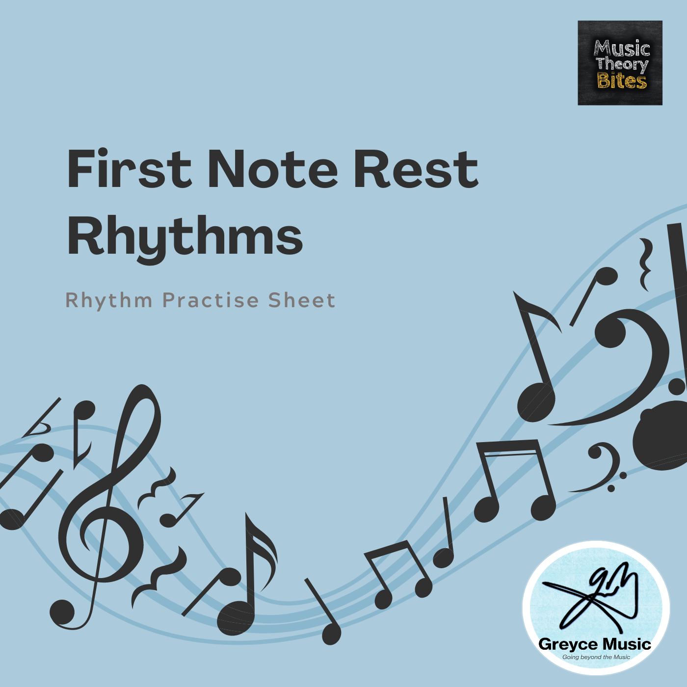 First Note Rest Rhythms (Practise Pack)