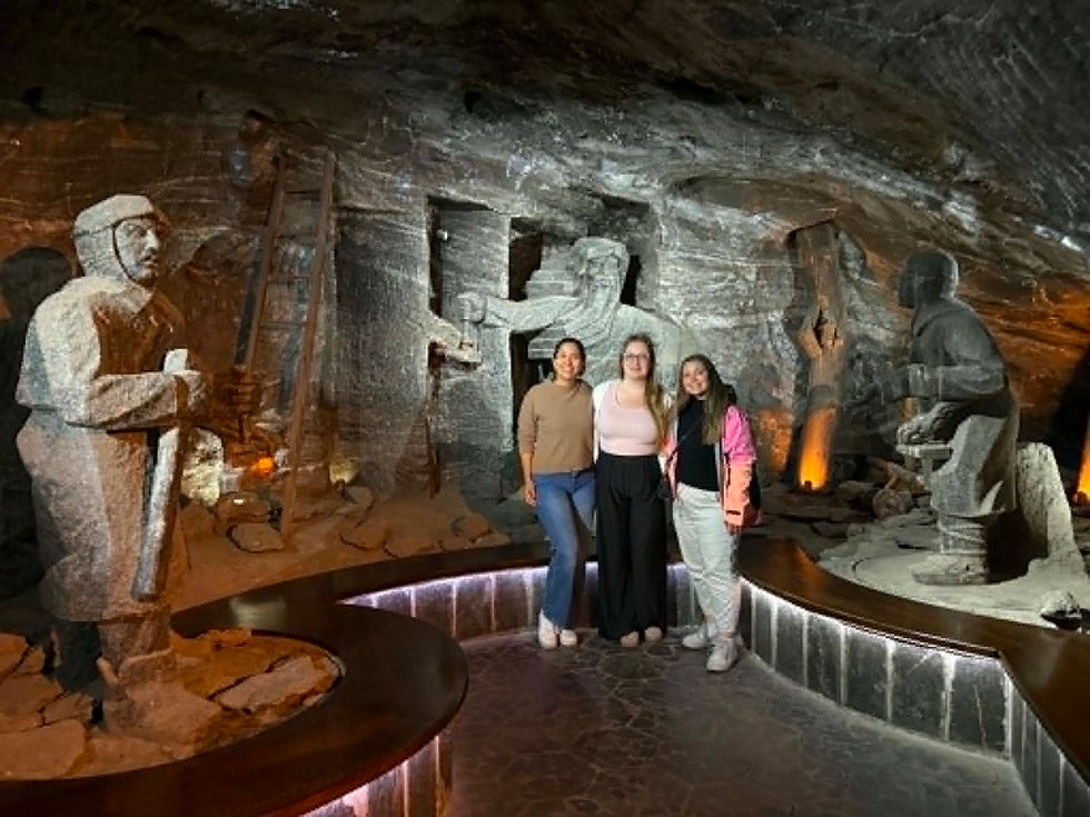 Visit to the famous Saltmines outside of Krakow.
