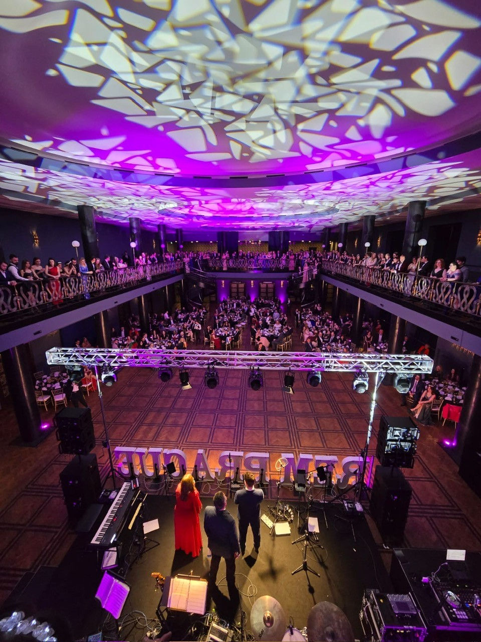 The Gala Dinner- Venue was amazingly located at Empire Hall! What a great event put together of Rotaract and Rotary clubs of Prague!