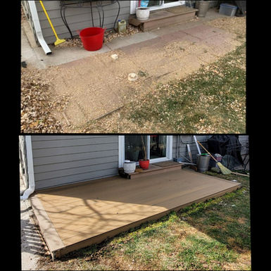 porch Deck Build