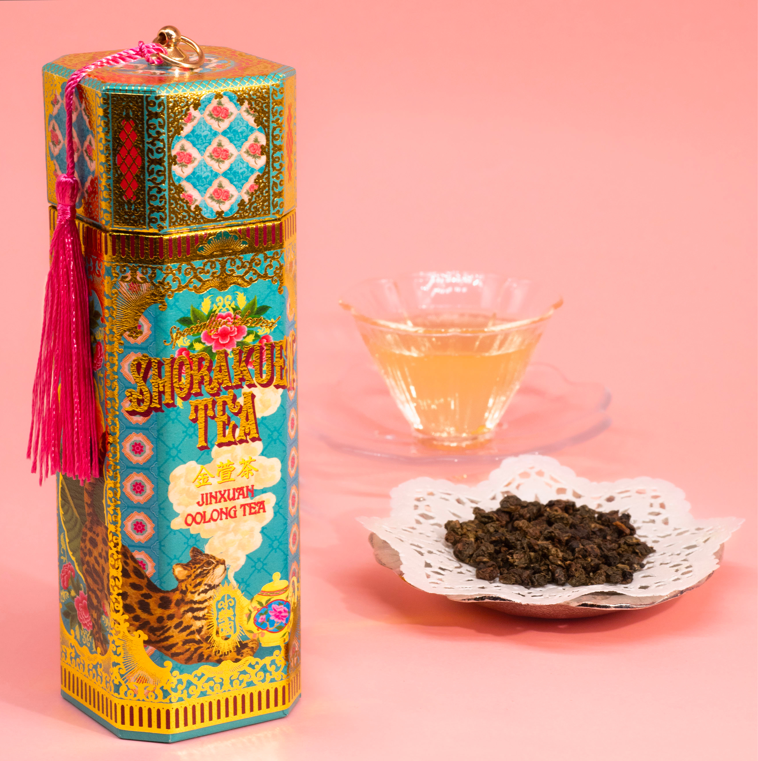 小楽園のお茶箱 金萱茶