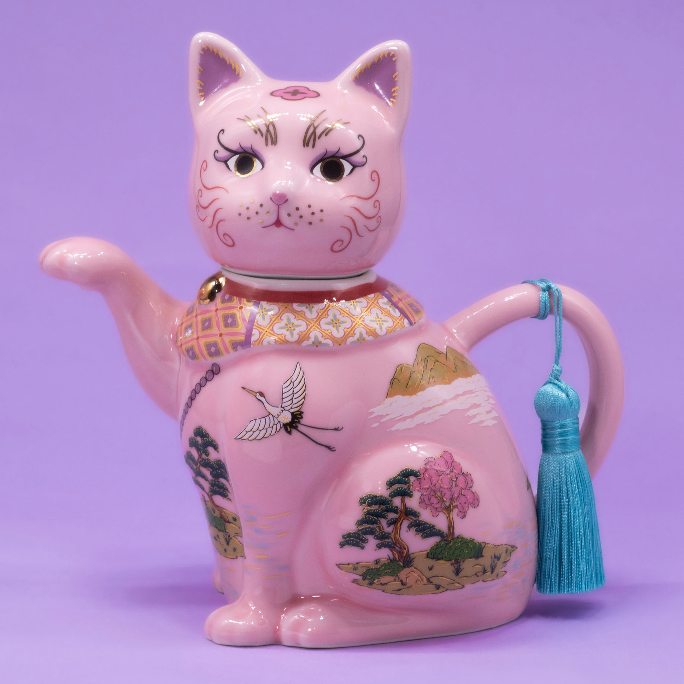 福招き猫ポット -UTOPIAN LUCKY CAT TEA POT-