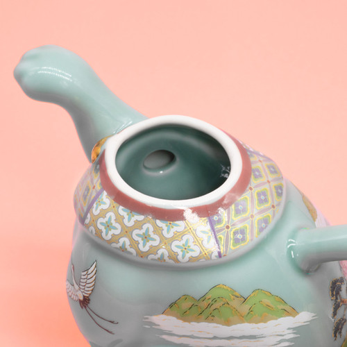 福招き猫ポット空色 -UTOPIAN LUCKY CAT TEA POT- | 小楽園