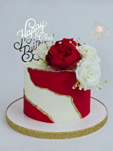 One-Tier Crimson Elegance Birthday Cake
Evans GA, Augusta GA, North Augusta SC, Aiken SC, Grovetown GA, Martinez GA and Hephzibah GA