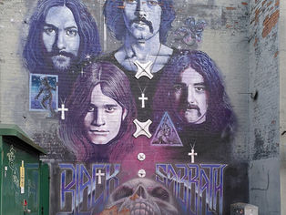 Black Sabbath Mural Digbeth