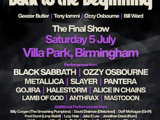 BLACK SABBATH TO PLAY FINAL SHOW AT VILLA PARK