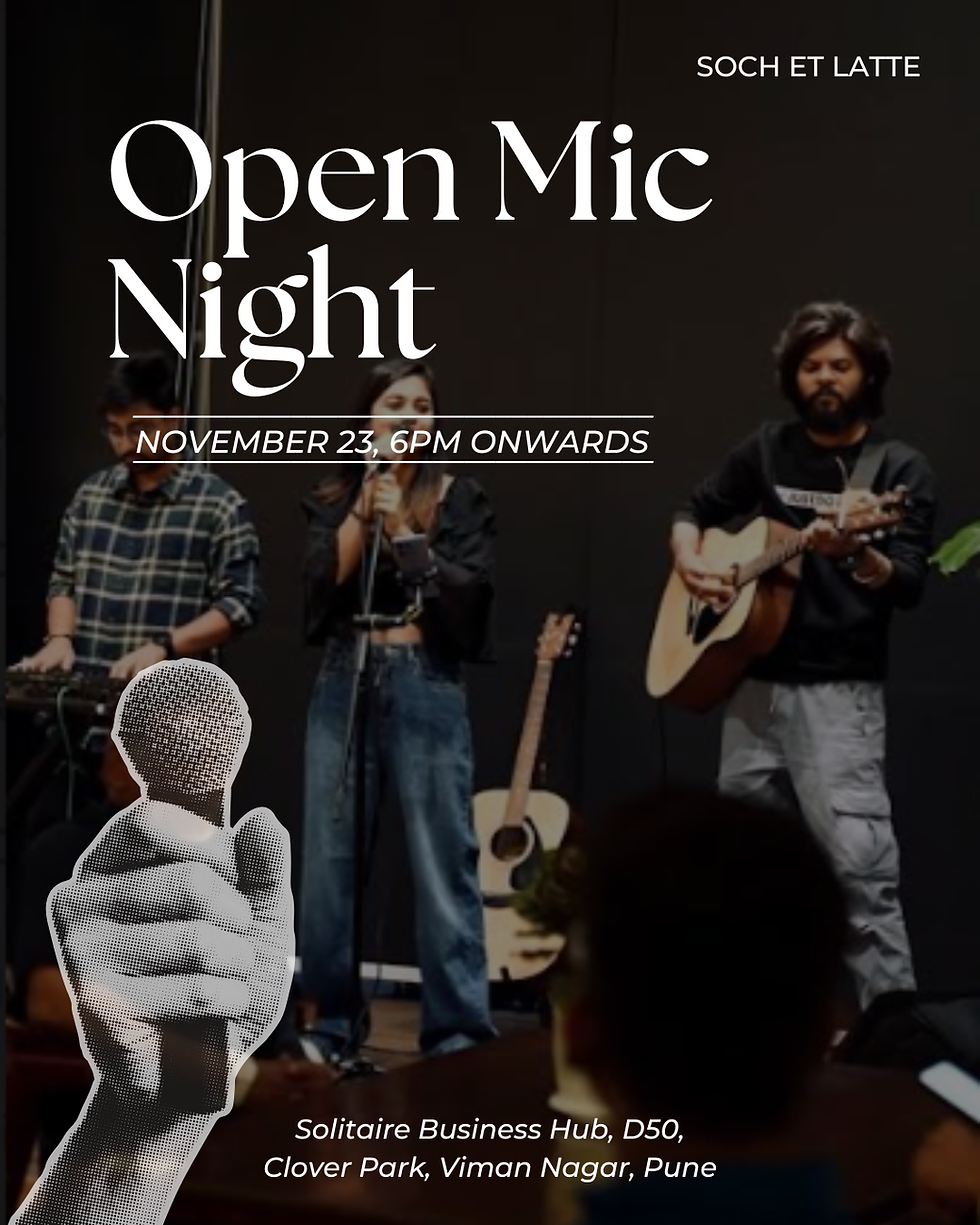 Open Mic By Explore You