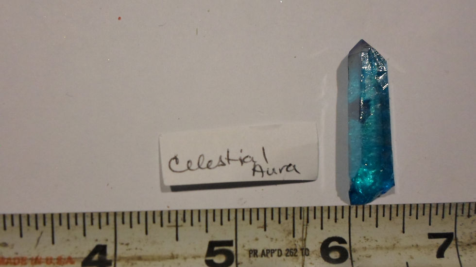 Thumbnail: Aura Quartz Champagne Healing Crystals Healing Stones