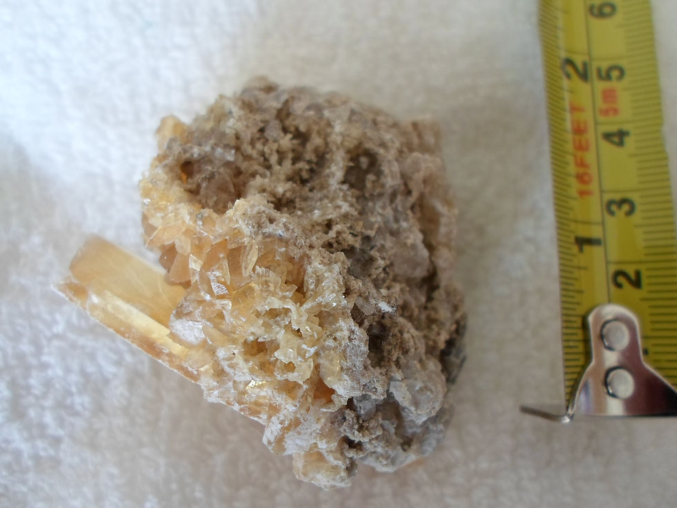 Thumbnail: Golden Topaz Cluster Healing Stones Healing Crystals