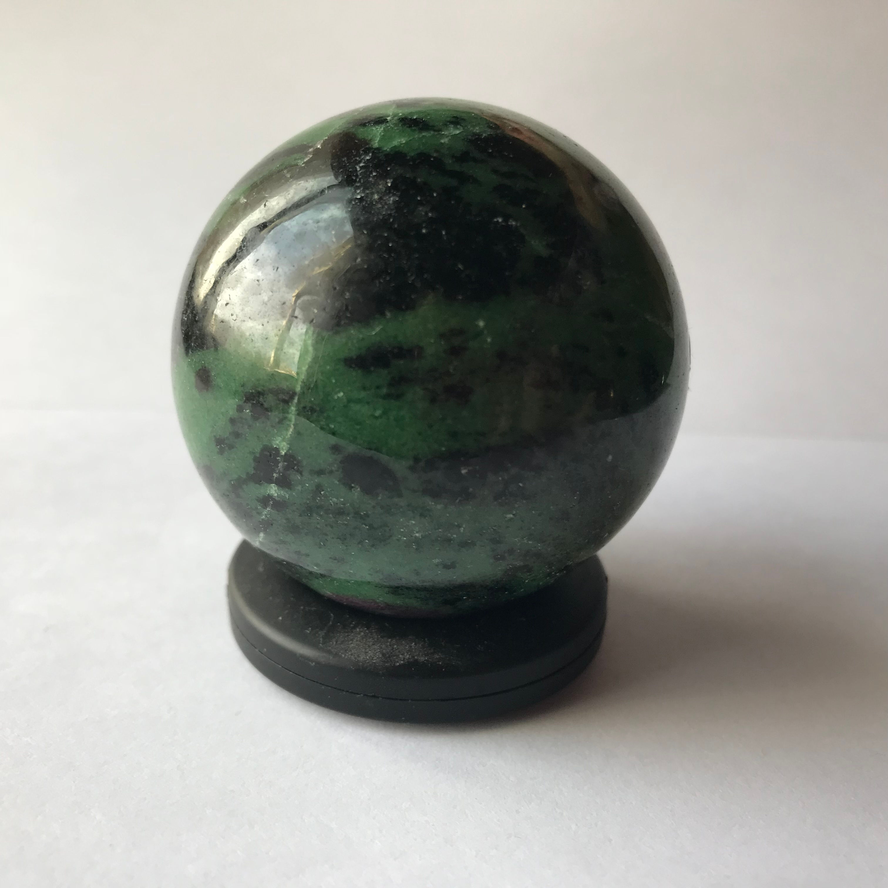 Ruby Zoisite Spheres