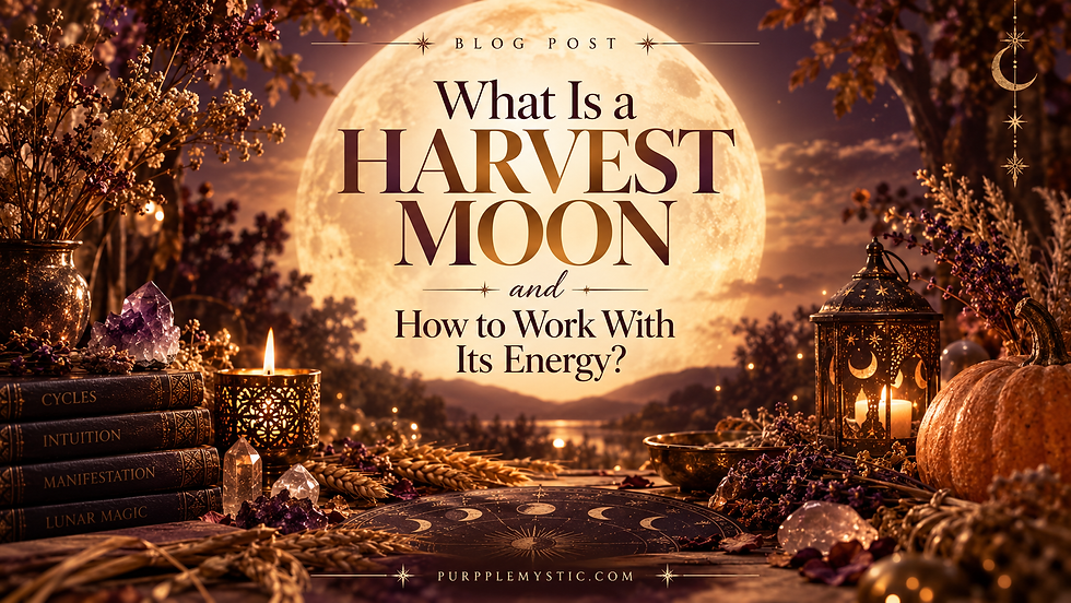 what is a harvest moon
