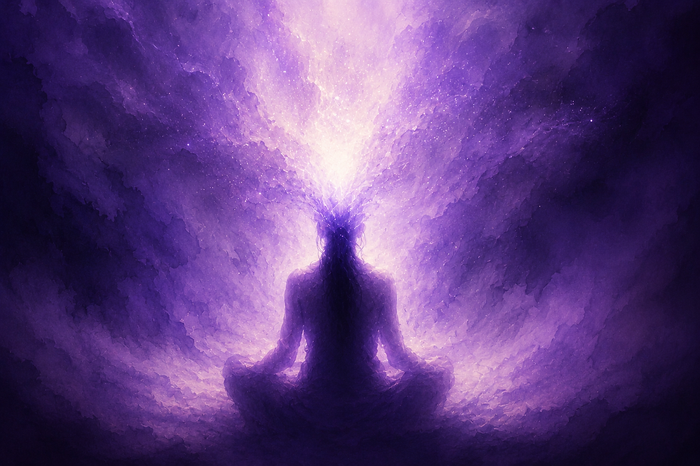 total dissolution of ego and integration into the cosmic consciouness