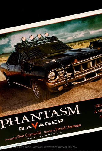 Battle 'Cuda PHANTASM RAVAGER print Sideshowmonkey