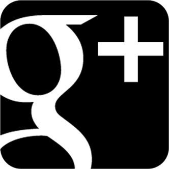 black google+ W