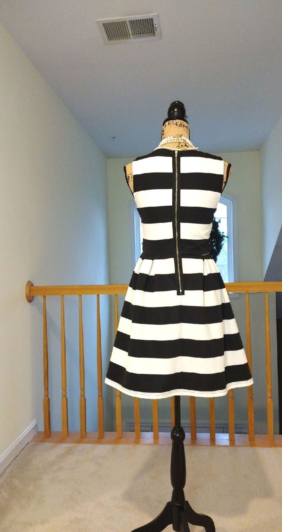 Thumbnail: Black and White Cocktail Dress